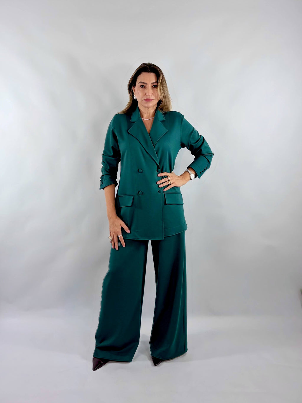 Pantalona Línea - Verde Musgo