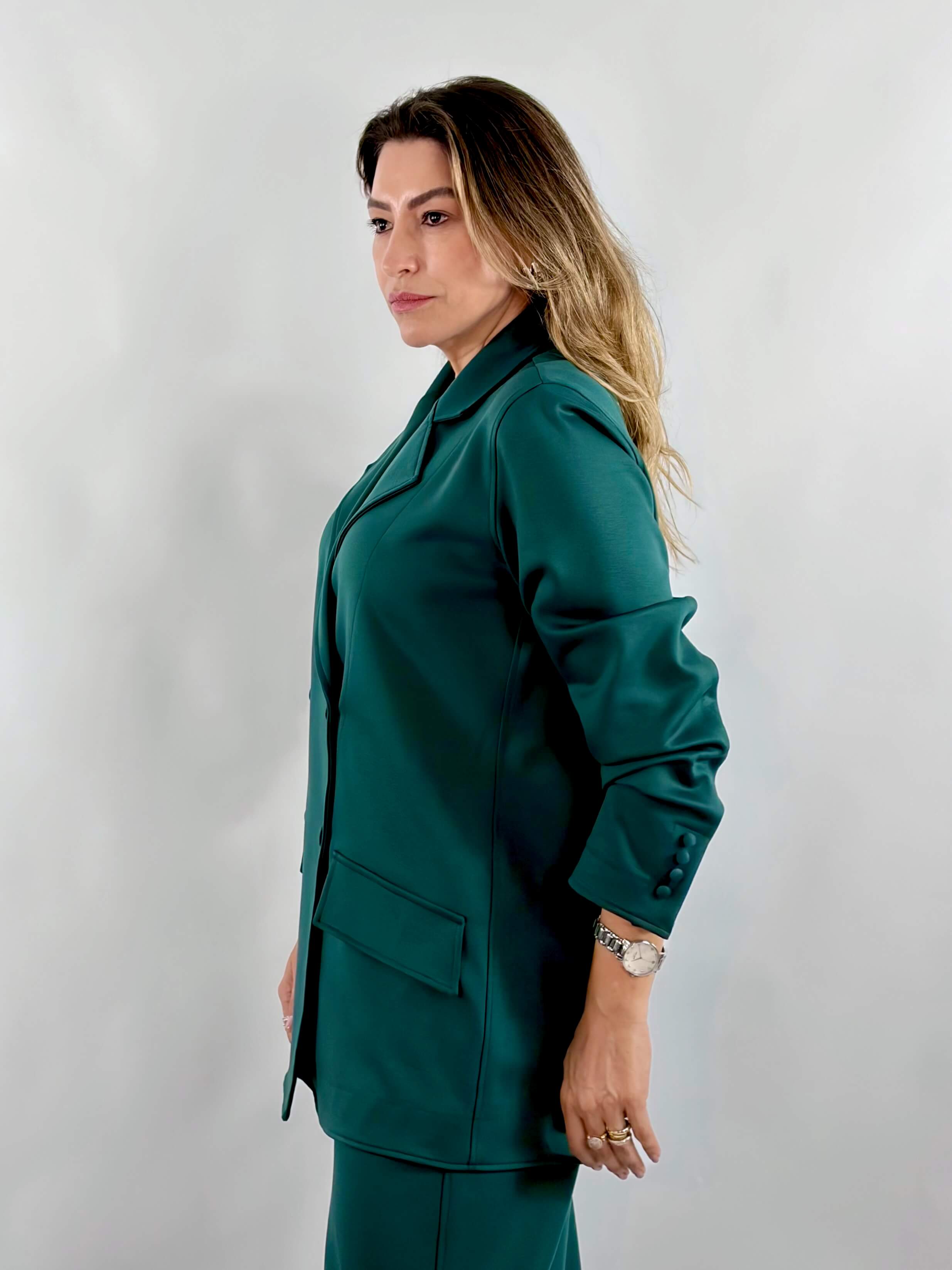 Blazer Línea - Verde Musgo
