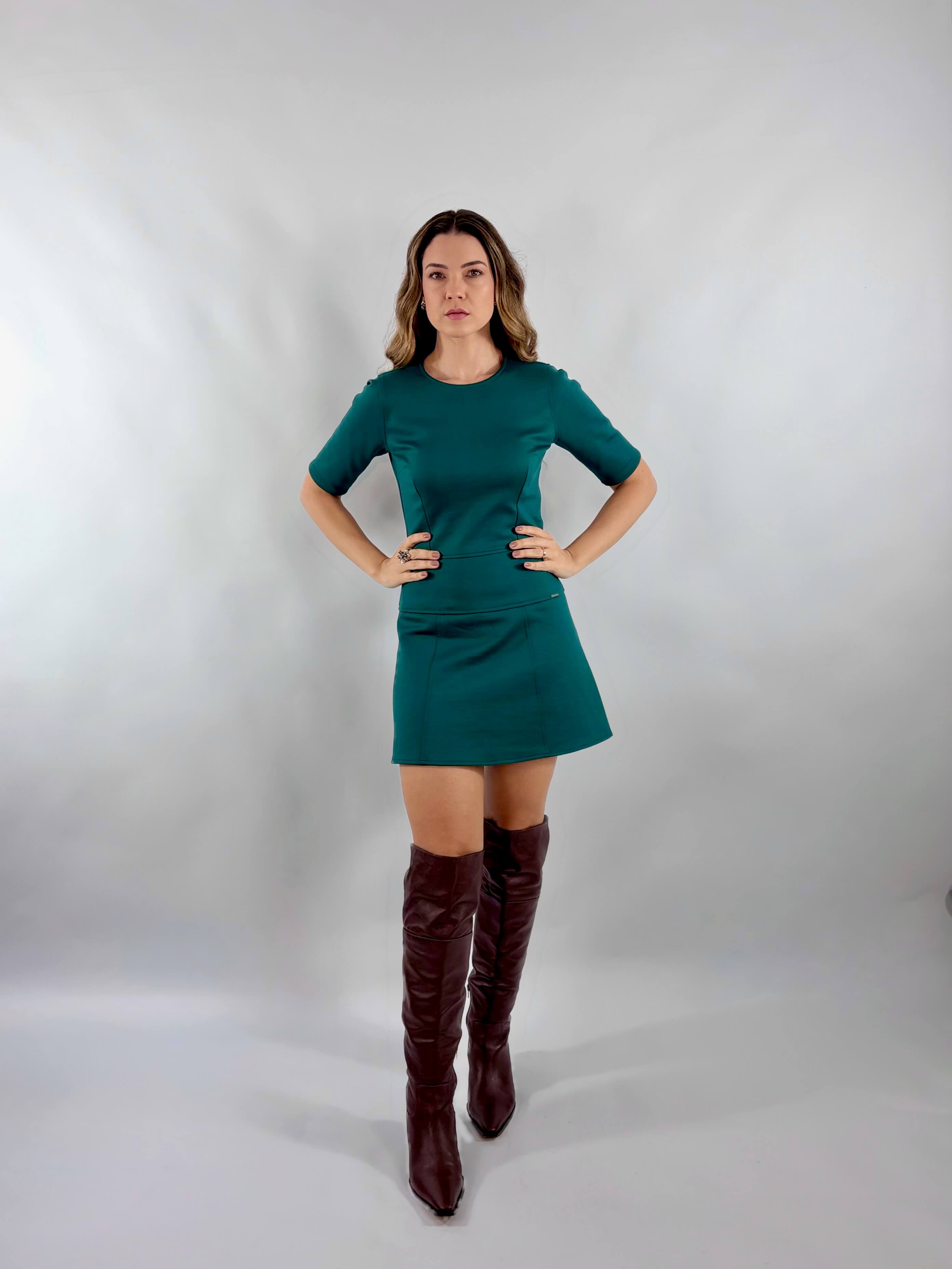 Vestido Siena - Verde Musgo