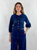 Blusa Diana - Azul Marinho