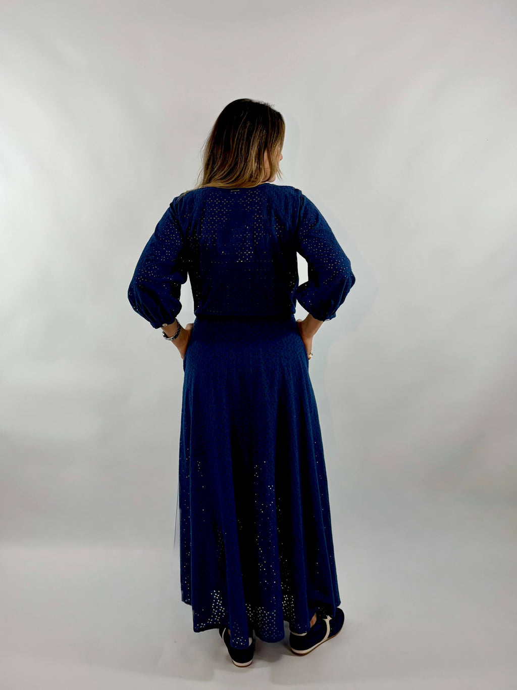 Vestido Charlote - Azul Marinho