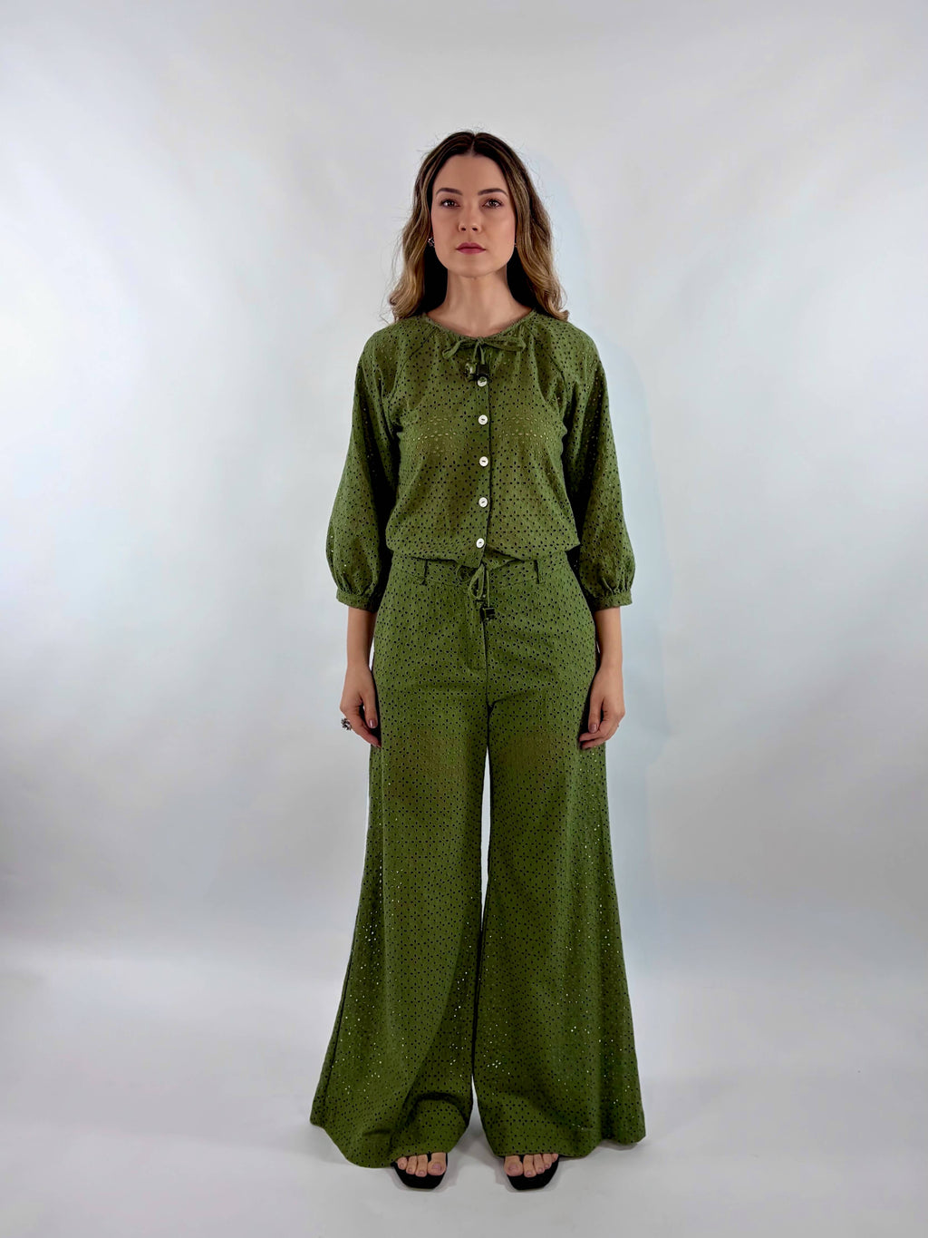 Calça Charlote - Verde Musgo