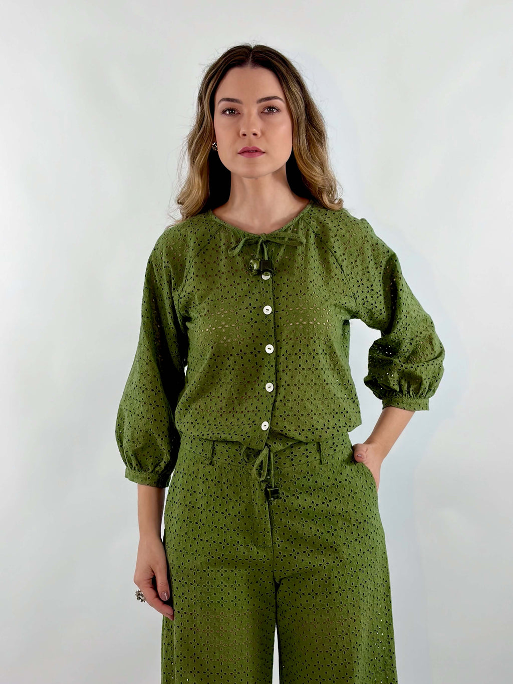 Blusa Diana - Verde Musgo