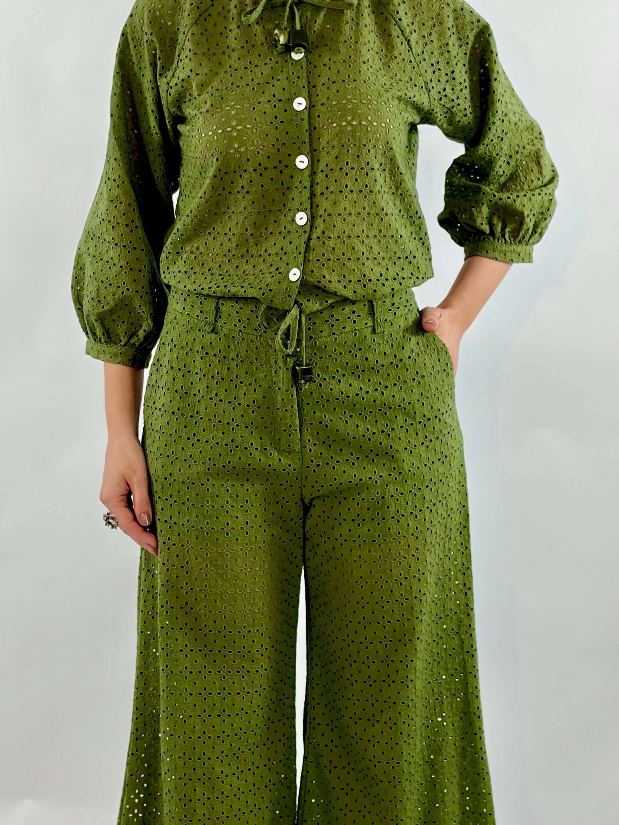 Calça Charlote - Verde Musgo