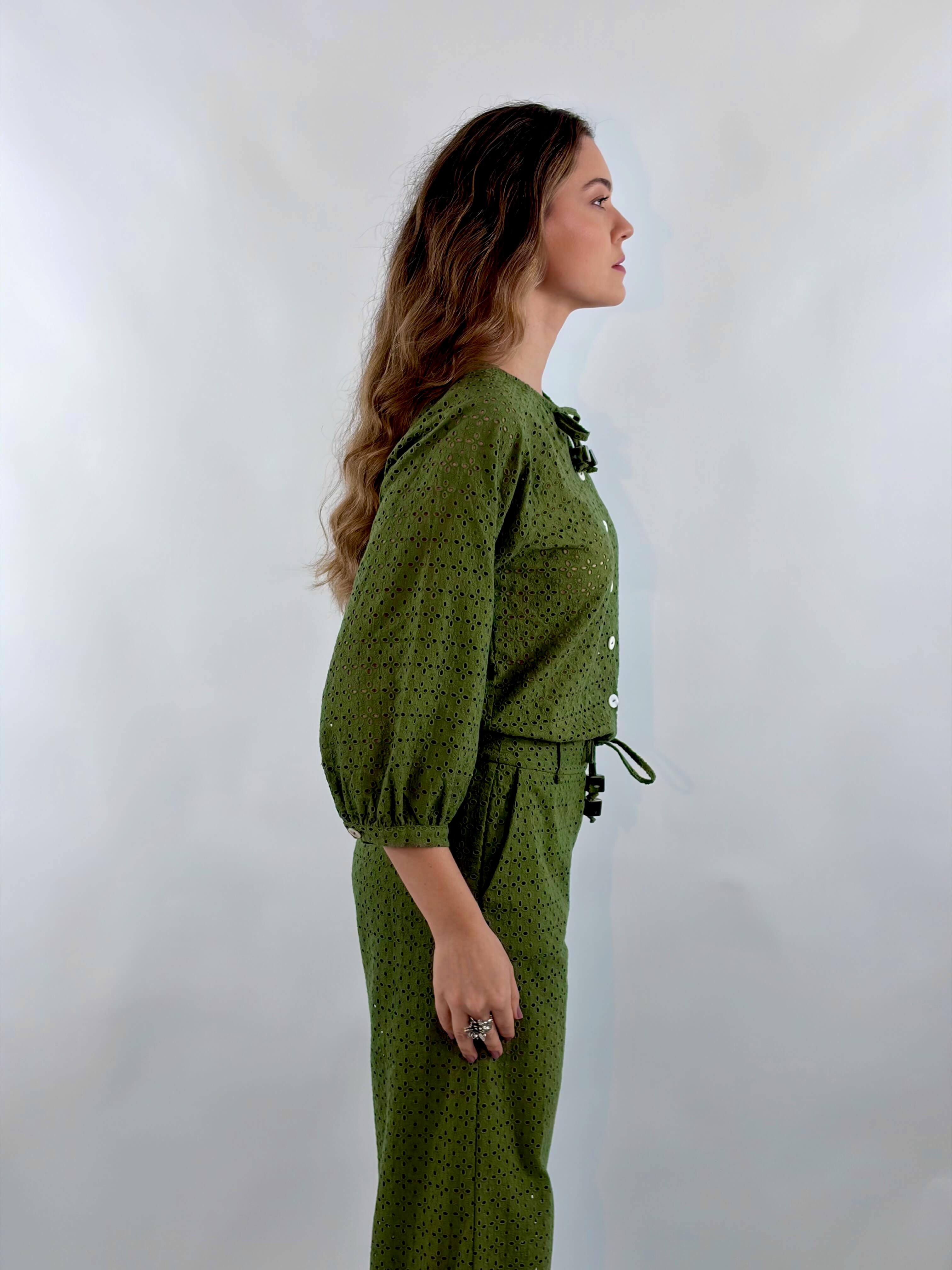 Blusa Diana - Verde Musgo
