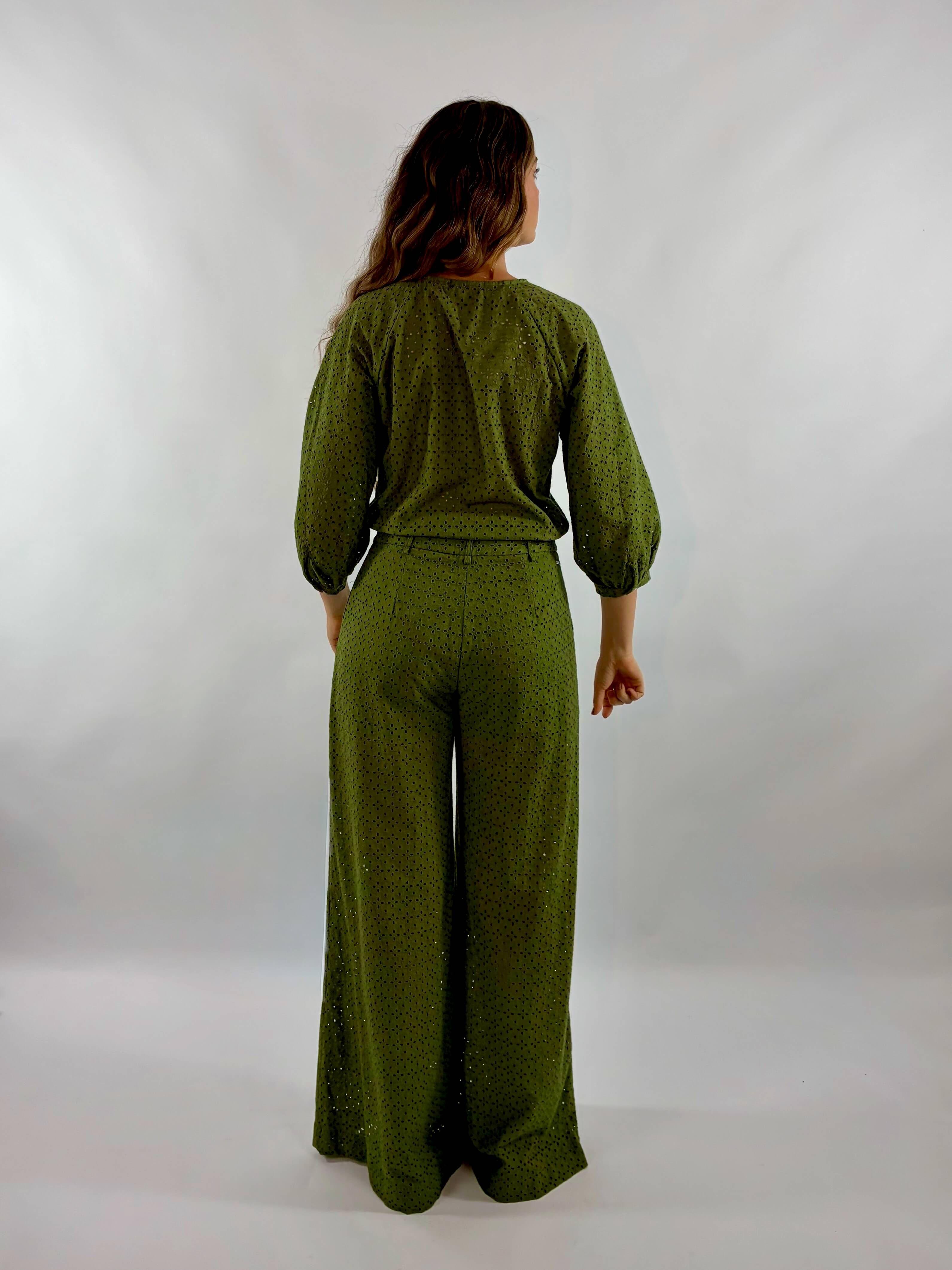 Calça Charlote - Verde Musgo