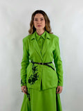 Blazer Bordado - Verde
