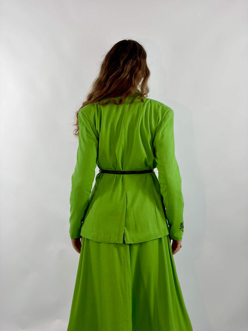 Blazer Bordado - Verde