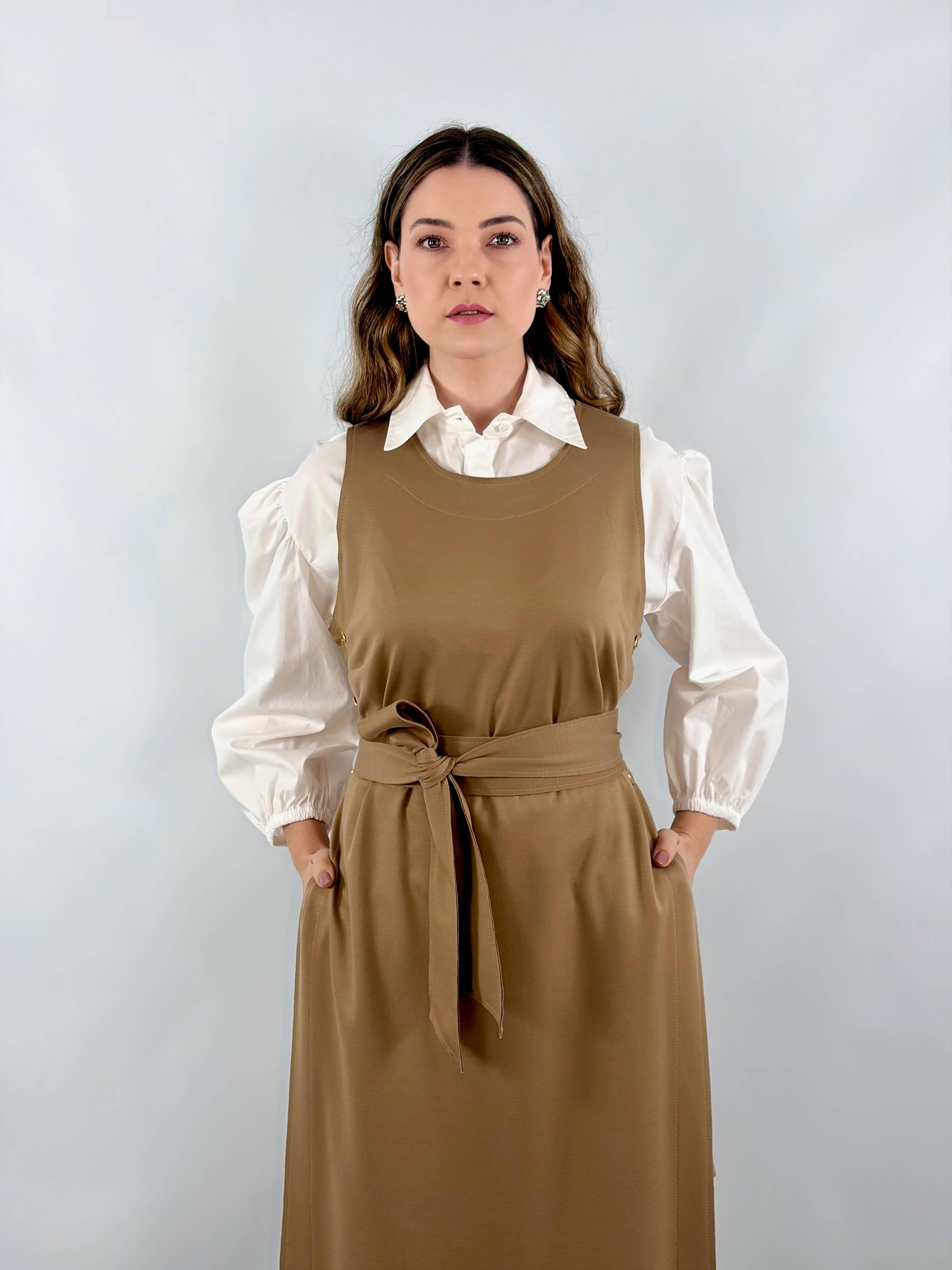 Túnica Livia - Caramelo