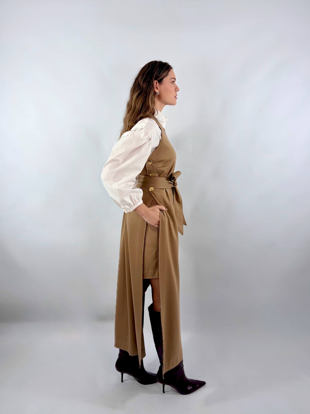 Túnica Livia - Caramelo