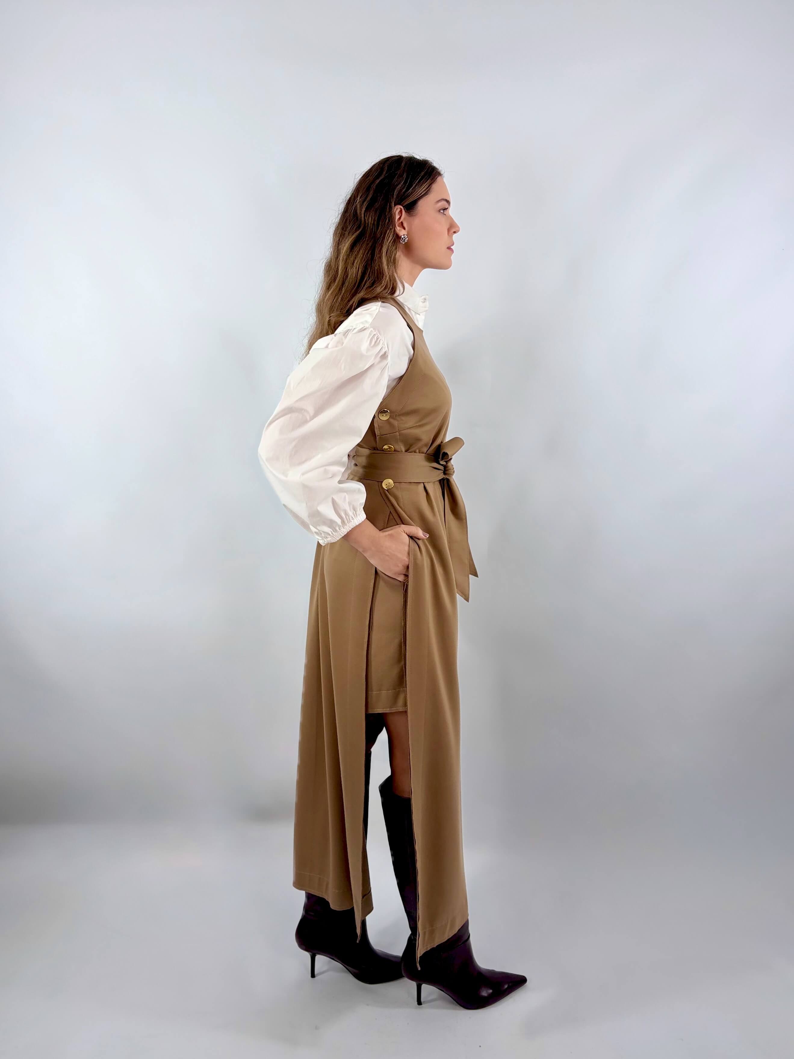 Túnica Livia - Caramelo