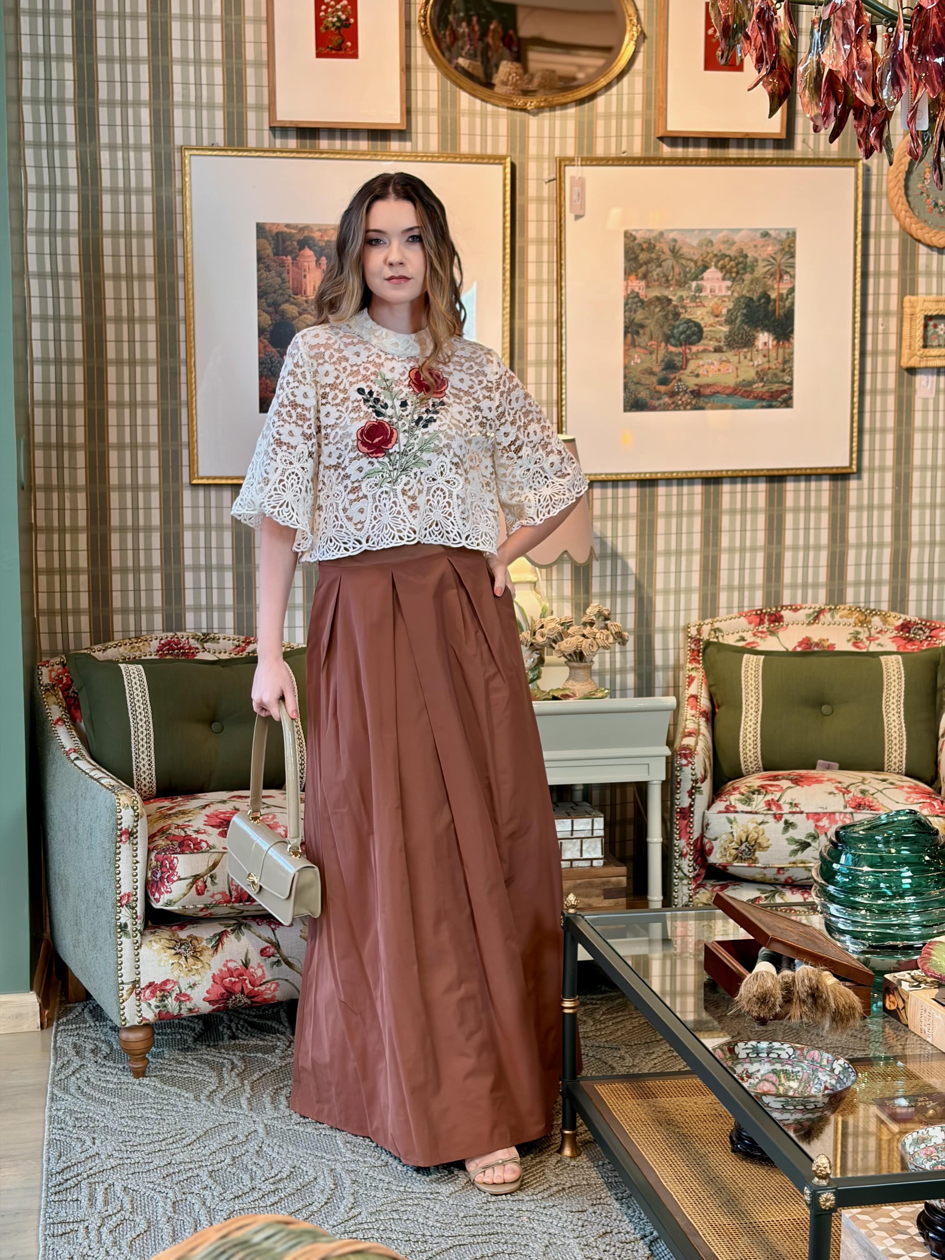 Cropped Cassia - Off white
