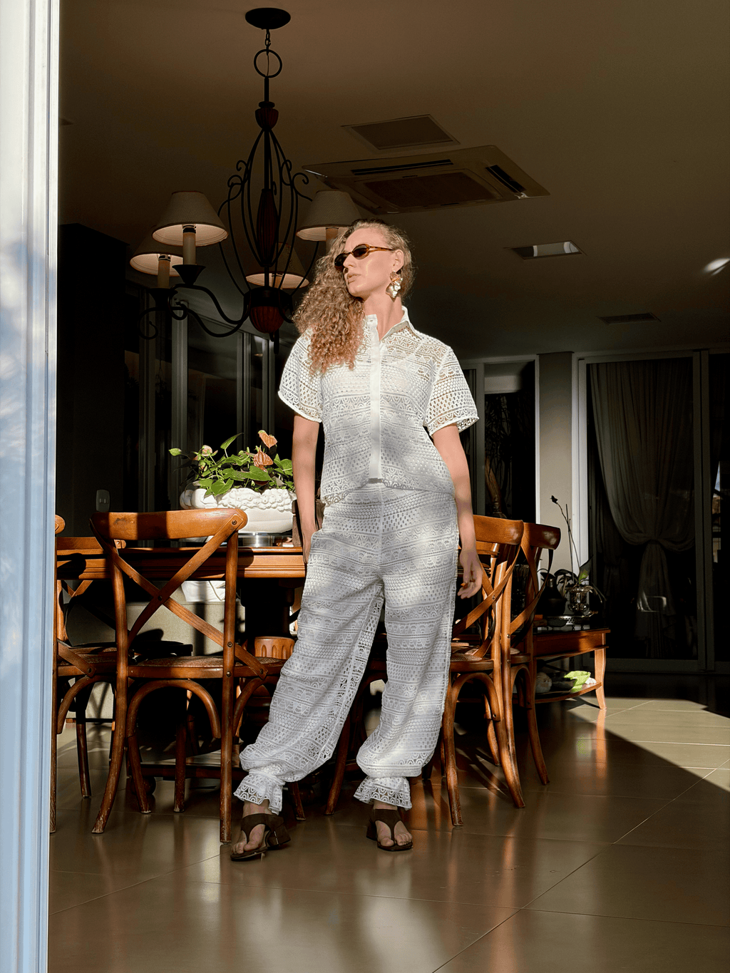 Calça Margarida - Branco