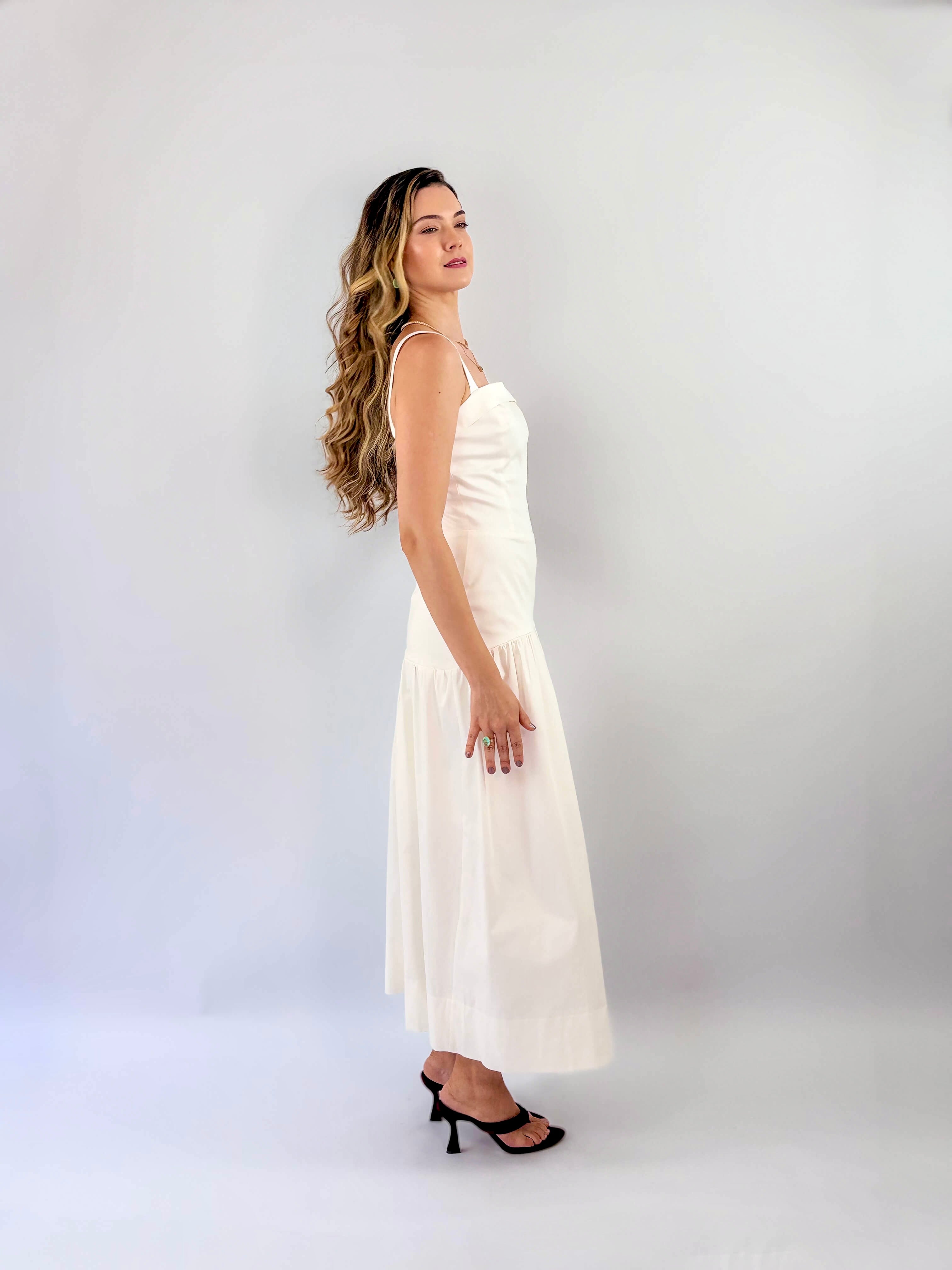 Vestido Vértice - Cloud