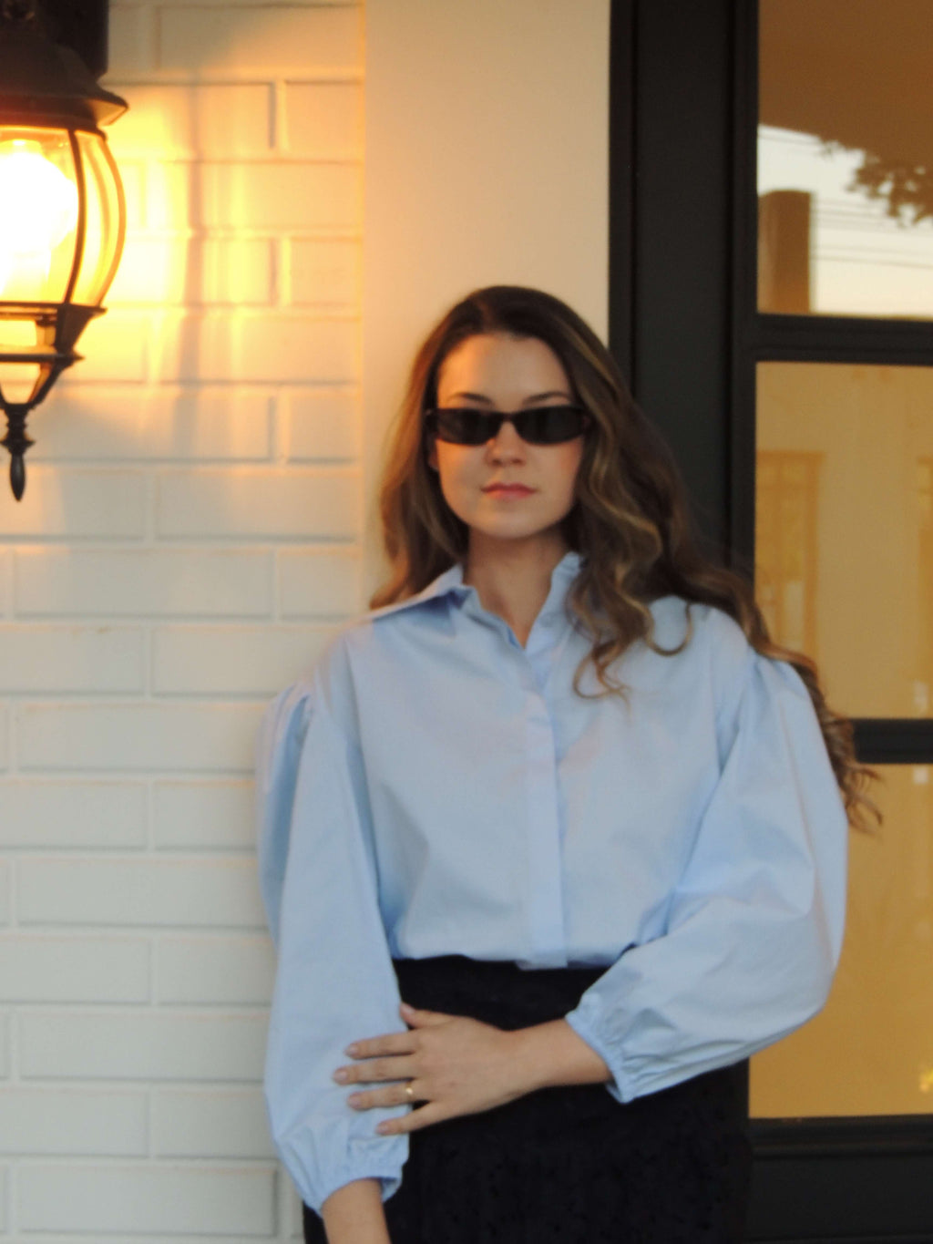 Camisa Yvi - Baby Blue