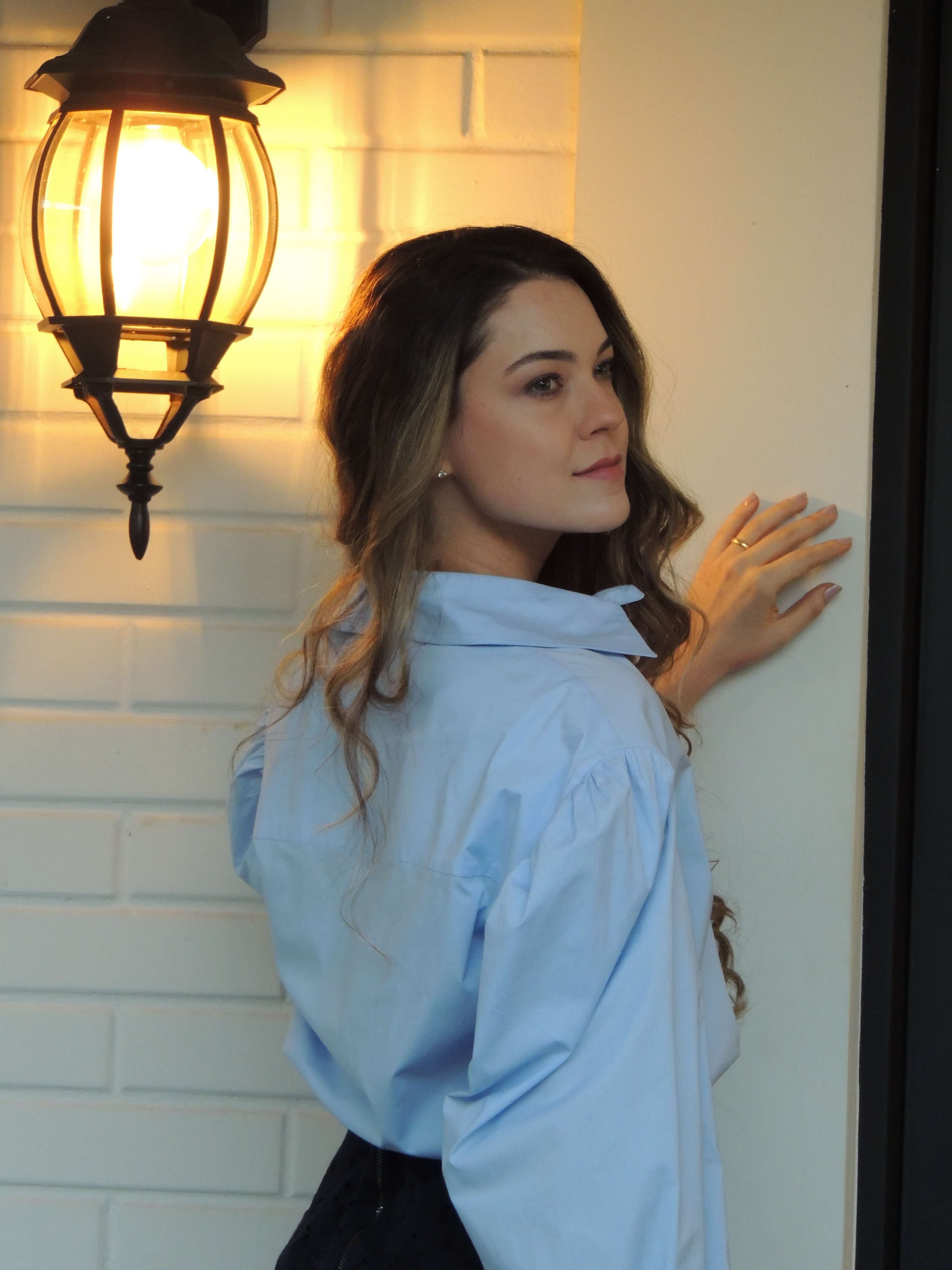 Camisa Yvi - Baby Blue
