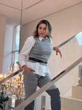Blusa Príncipe de Gales