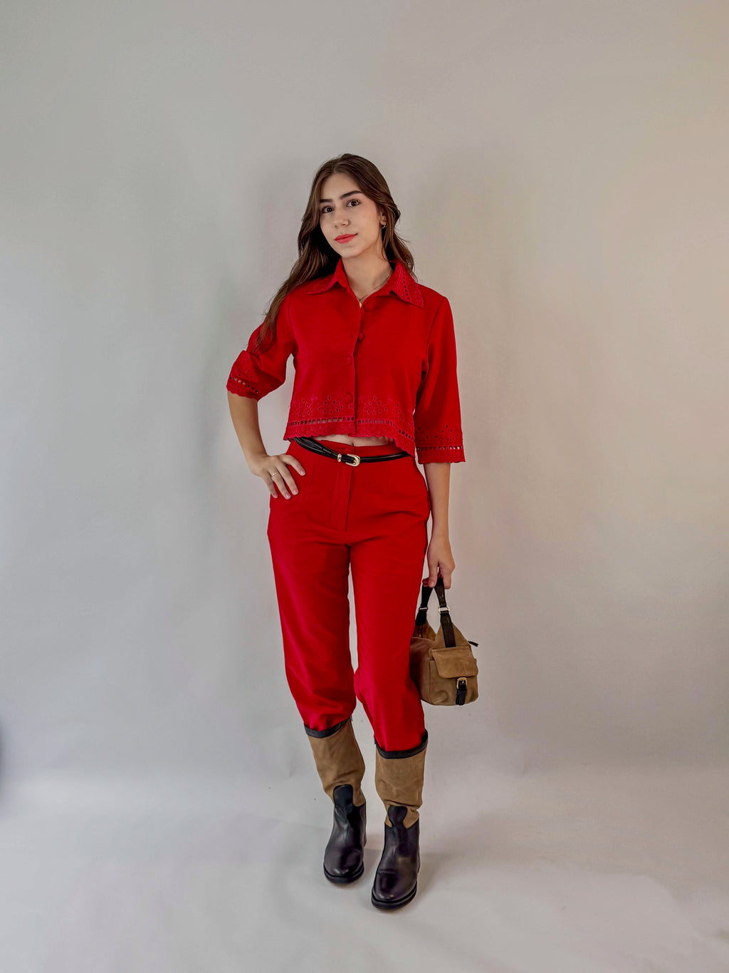 Calça Daniela - Vermelho