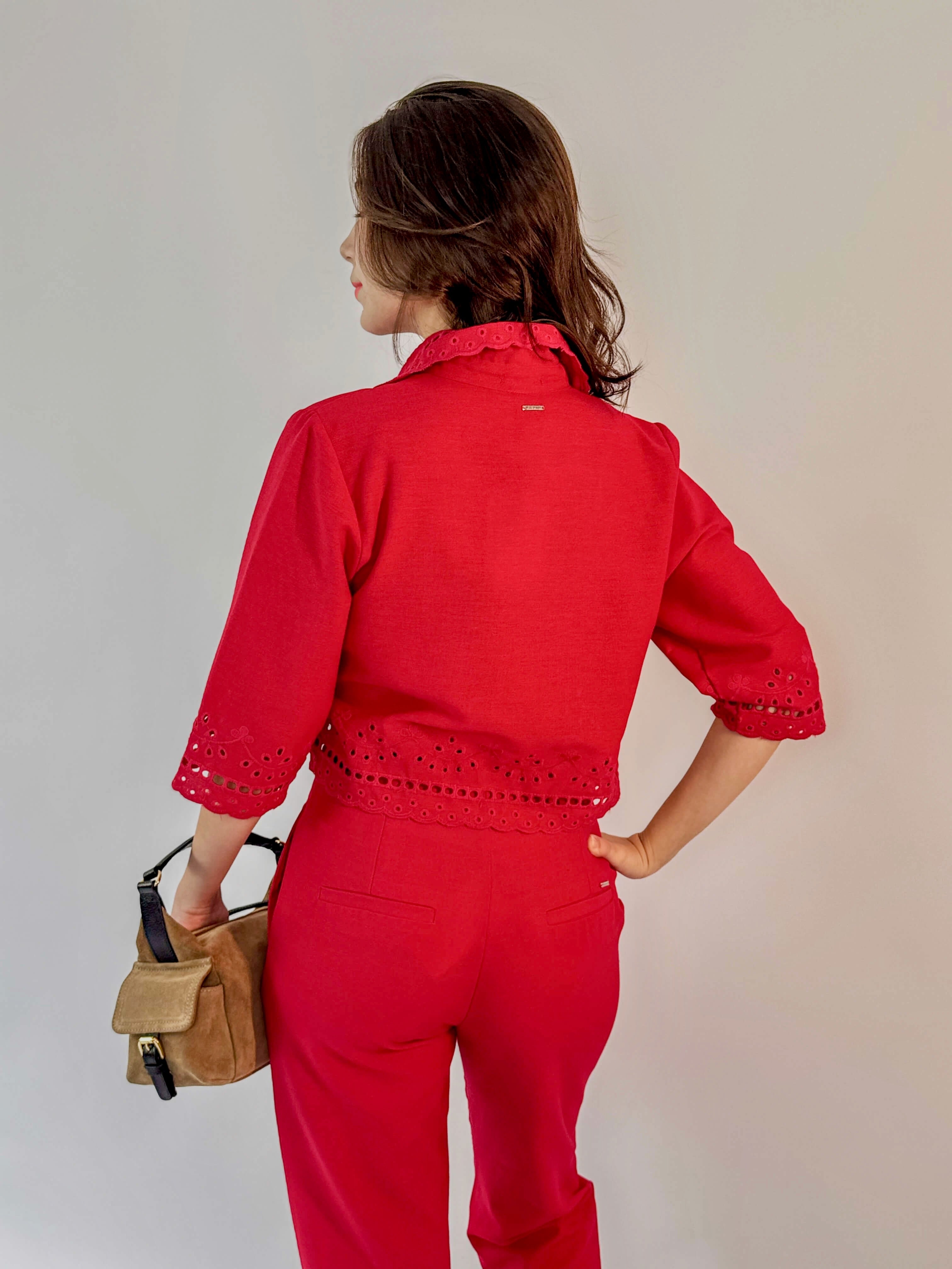 Calça Daniela - Vermelho