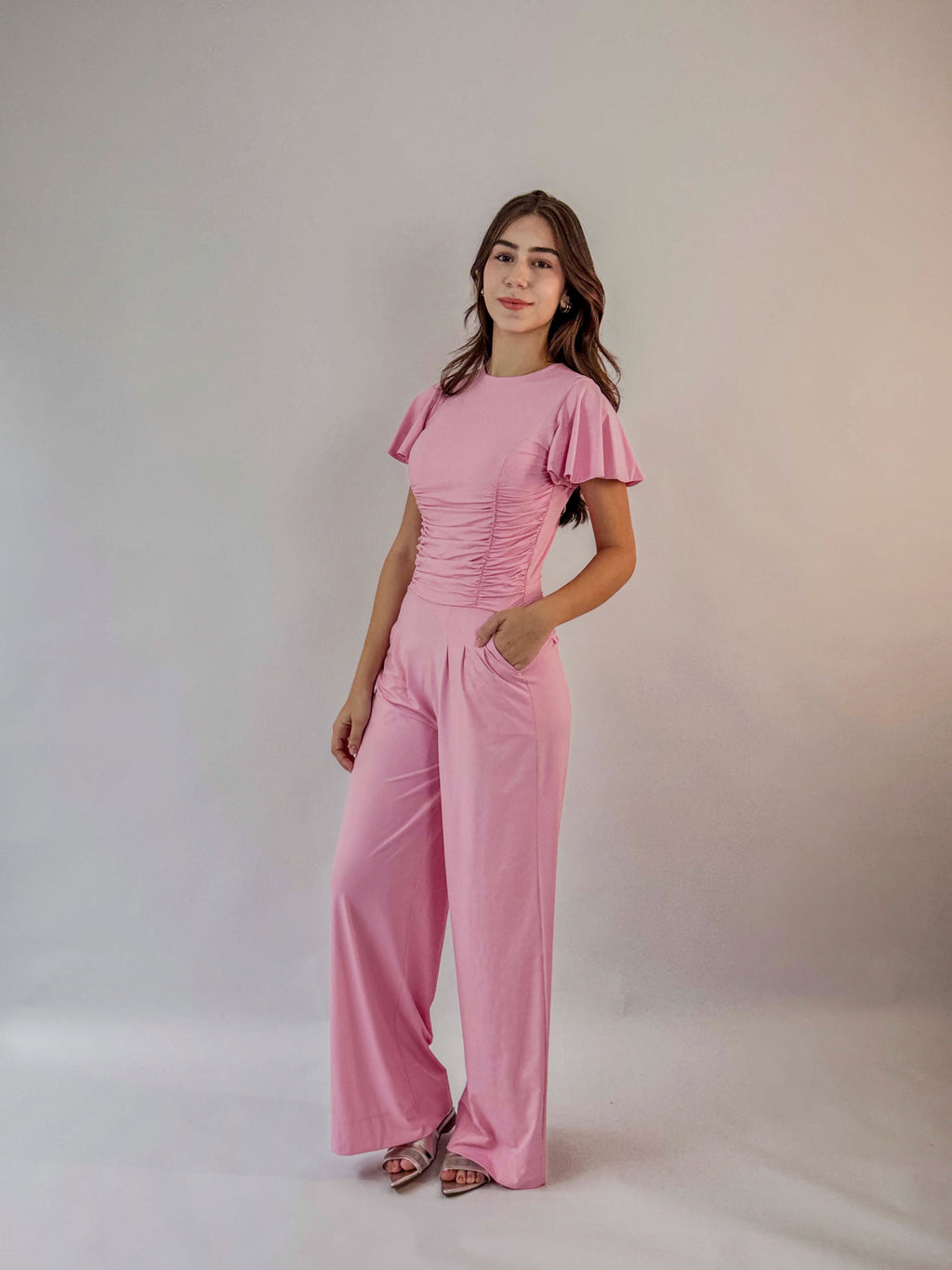 Macacão Aurora - Rosa