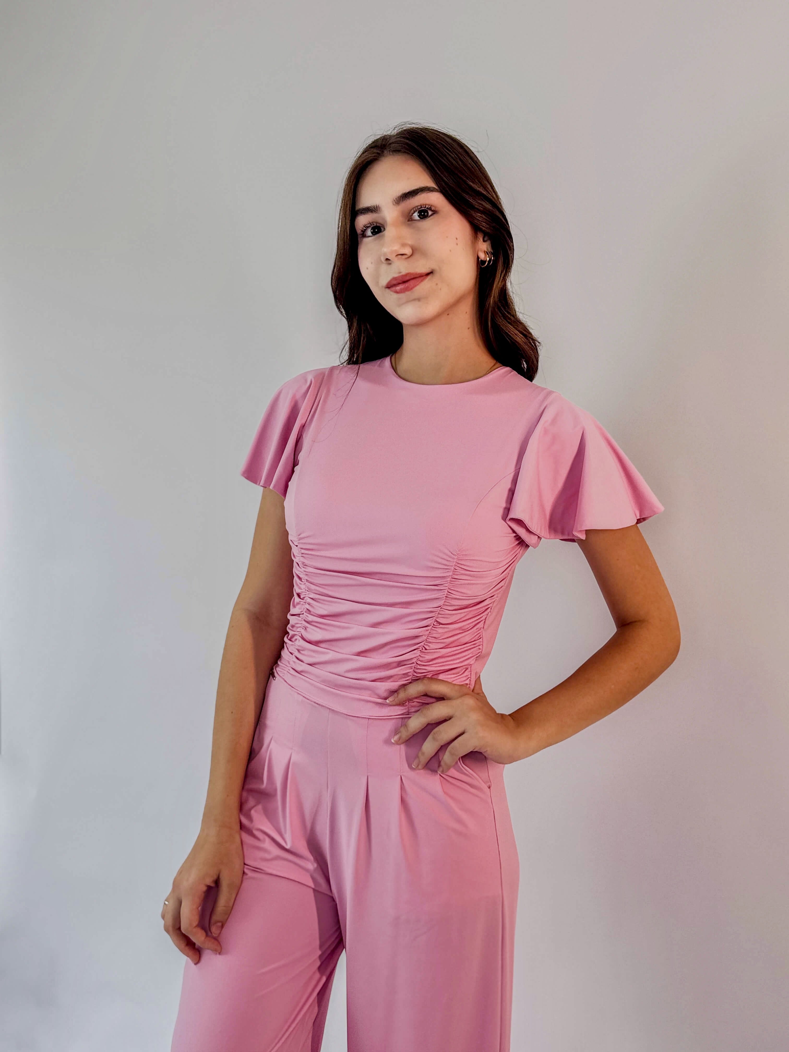 Macacão Aurora - Rosa