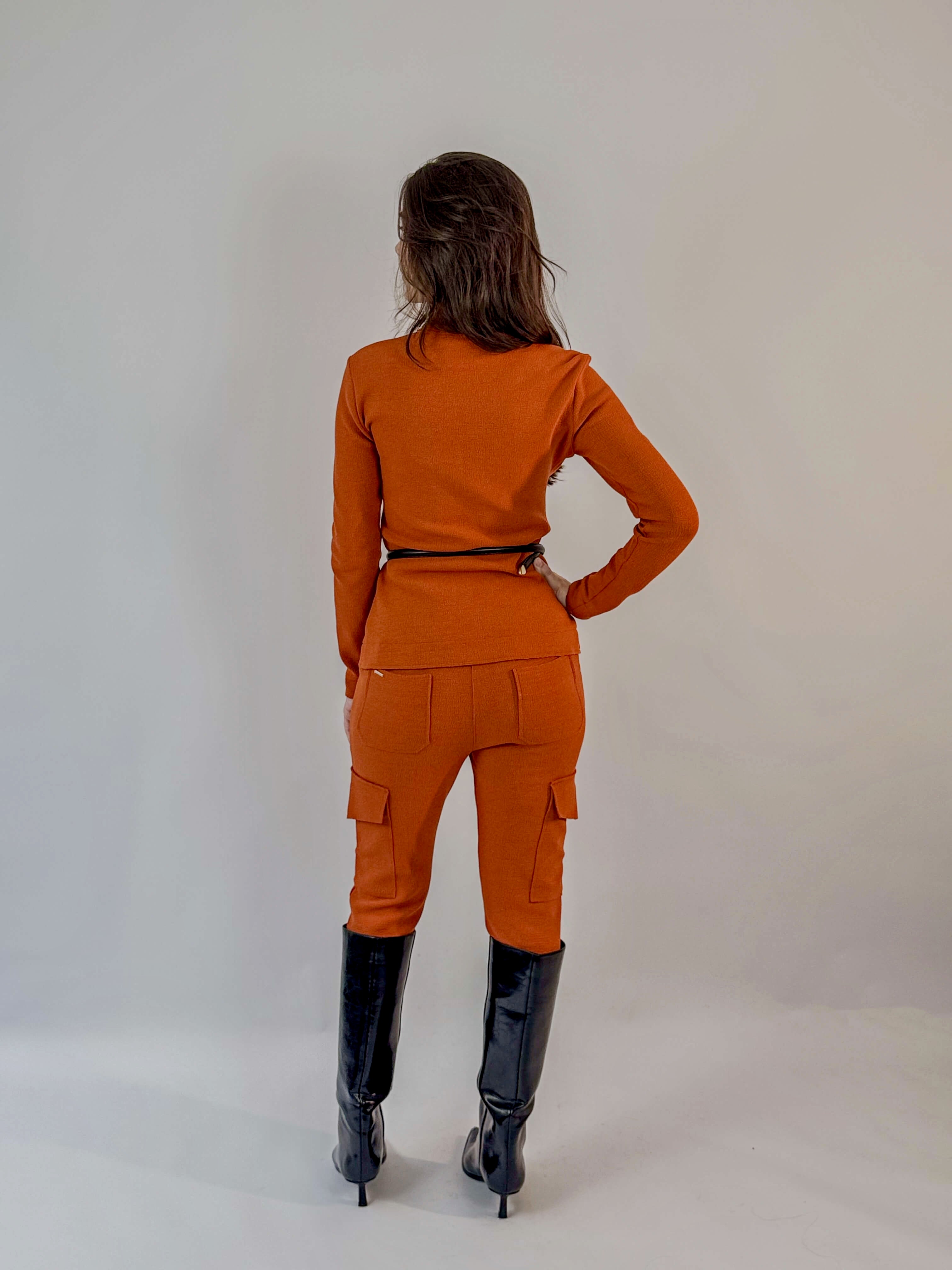 Calça Cargo - Ocre