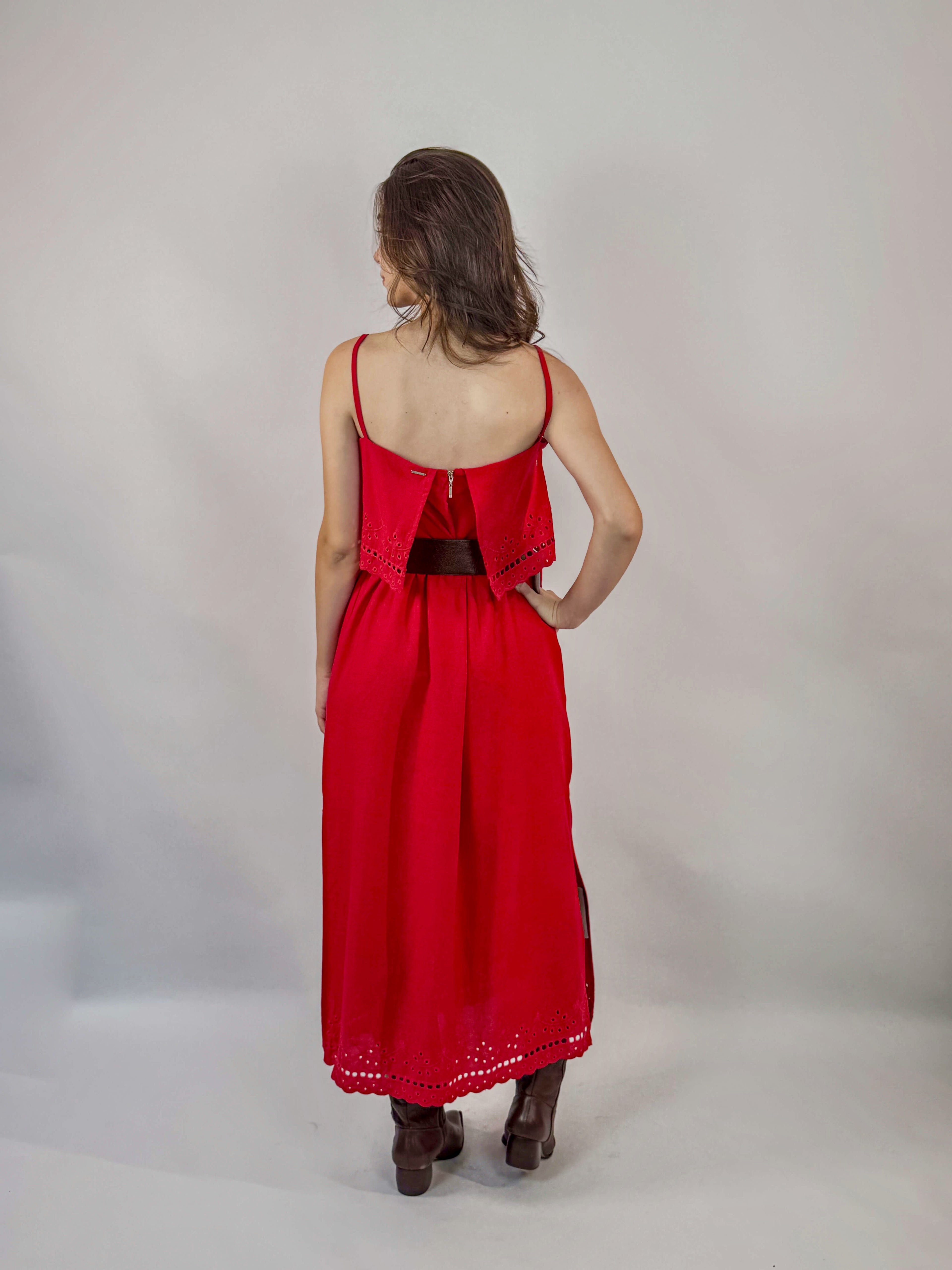 Vestido Daniela - Vermelho