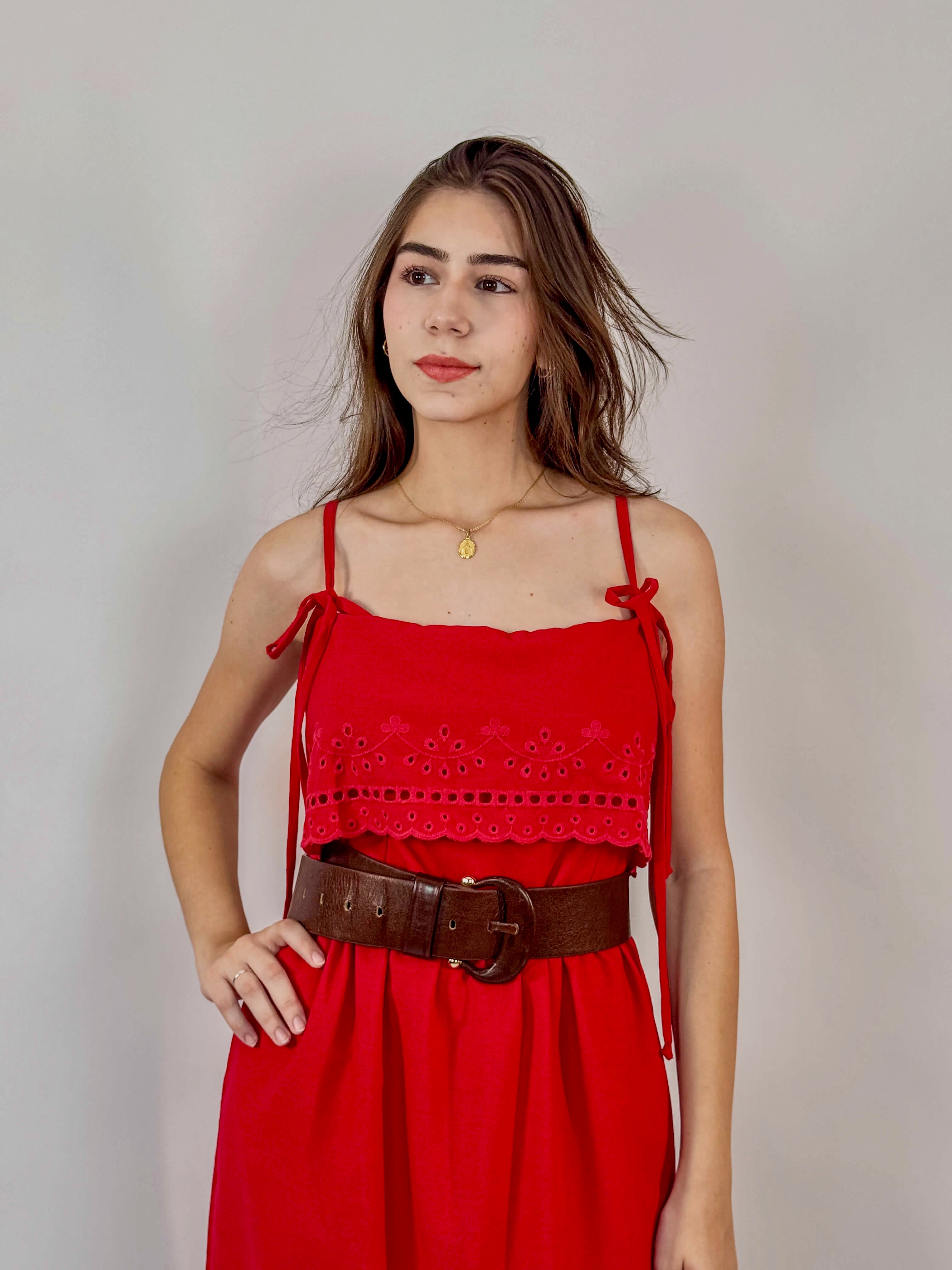 Vestido Daniela - Vermelho