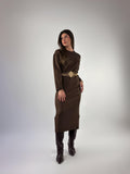 Vestido Tereza - Marrom